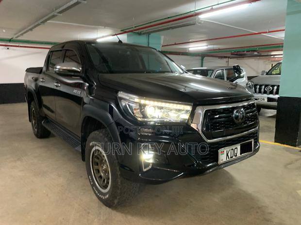 Toyota Hilux 2018 Black - Powerful Performance and Durable Design