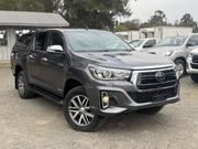 Toyota Hilux Rugged X 4x4 2018 Gray for sale