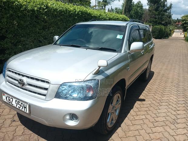 Toyota Kluger 2007 Silver