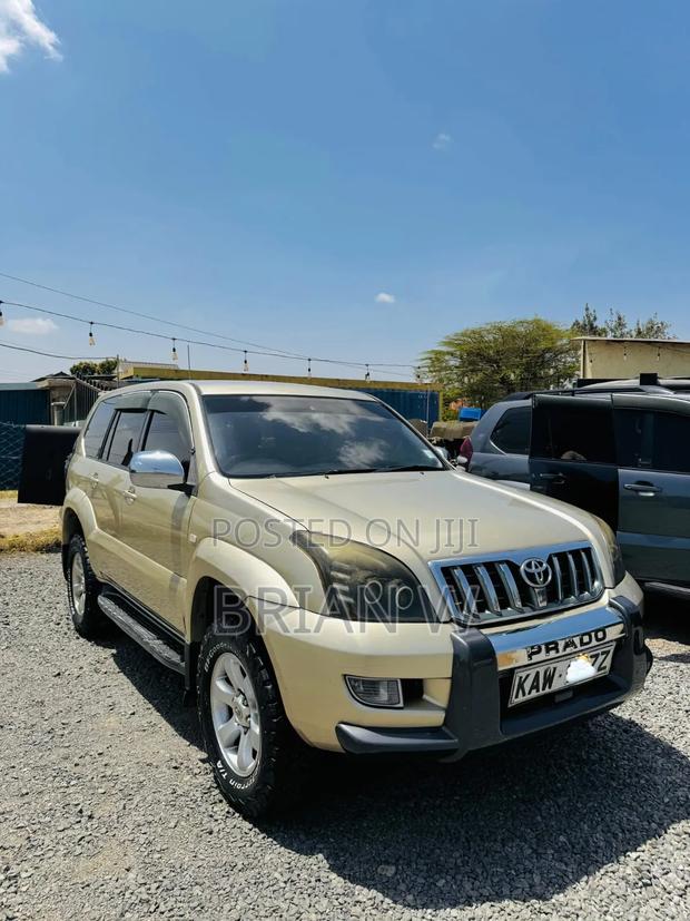 Toyota Land Cruiser Prado 2008 White
