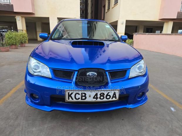 Subaru Impreza 2.5 STi WRX 2007 Blue