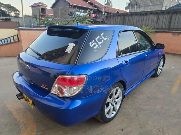 Subaru Impreza 2.5 STi WRX 2007 Blue