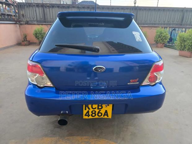 Subaru Impreza 2.5 STi WRX 2007 Blue