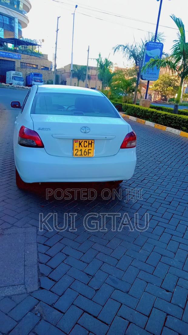 Toyota Belta 2009 White