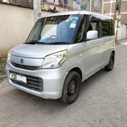 Suzuki Spacia 660 FWD 2017 Silver for sale