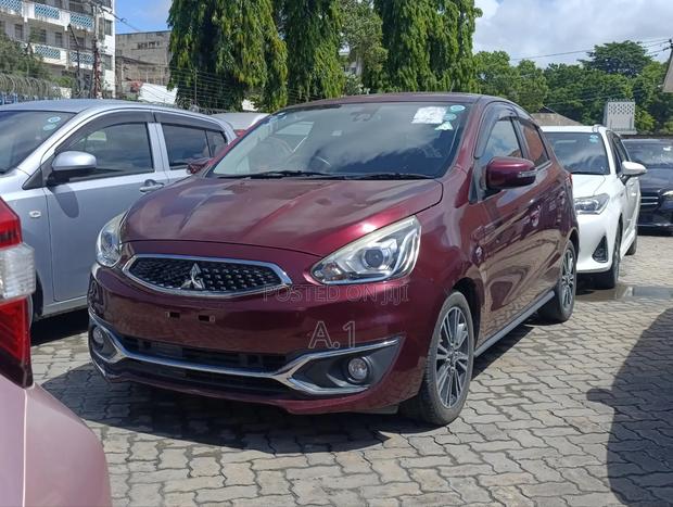 Mitsubishi Mirage 2019 Maroon