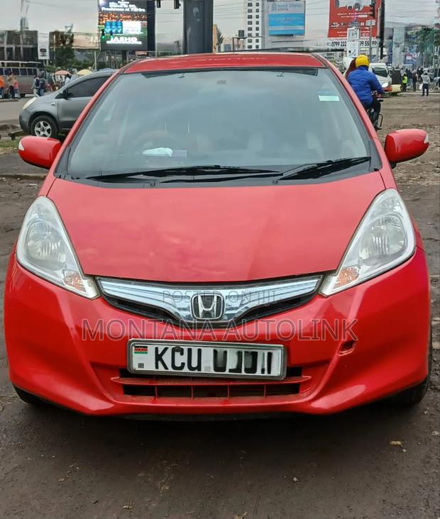 Honda Fit Automatic 2012 Red