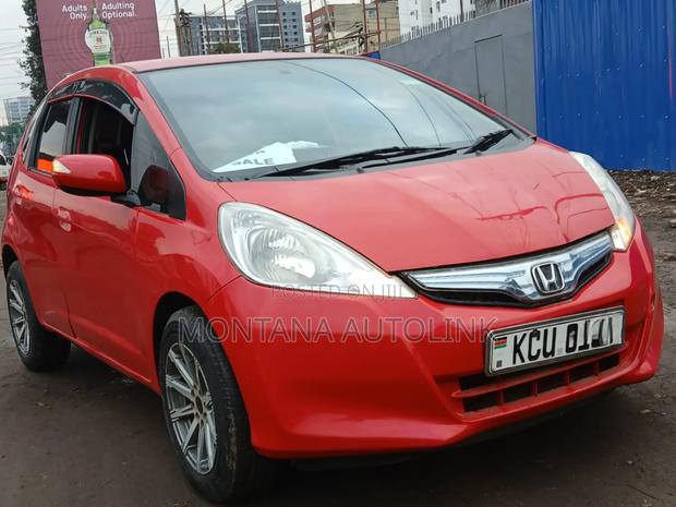 Honda Fit Automatic 2012 Red