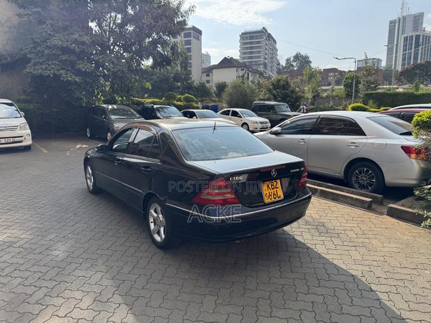 Mercedes-Benz C180 2007 Black