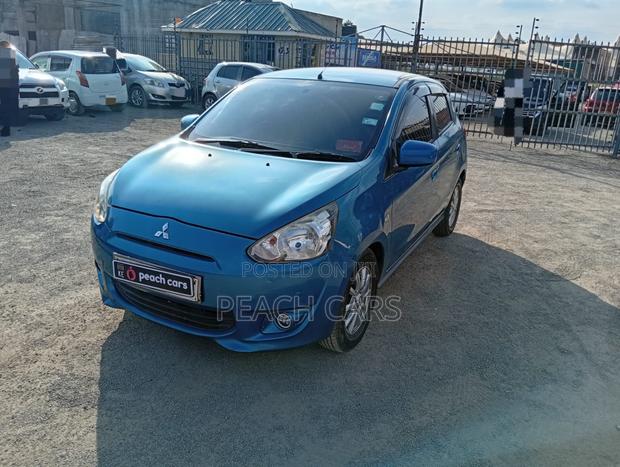 Mitsubishi Mirage 2014 Blue