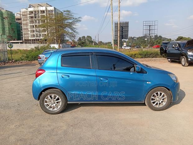 Mitsubishi Mirage 2014 Blue