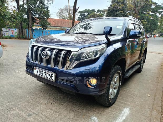 Toyota Land Cruiser Prado 2015 Blue