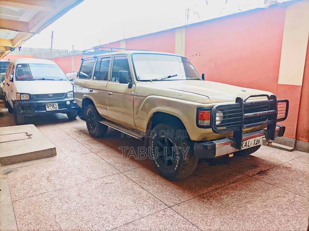 Toyota Land Cruiser 1985 Beige