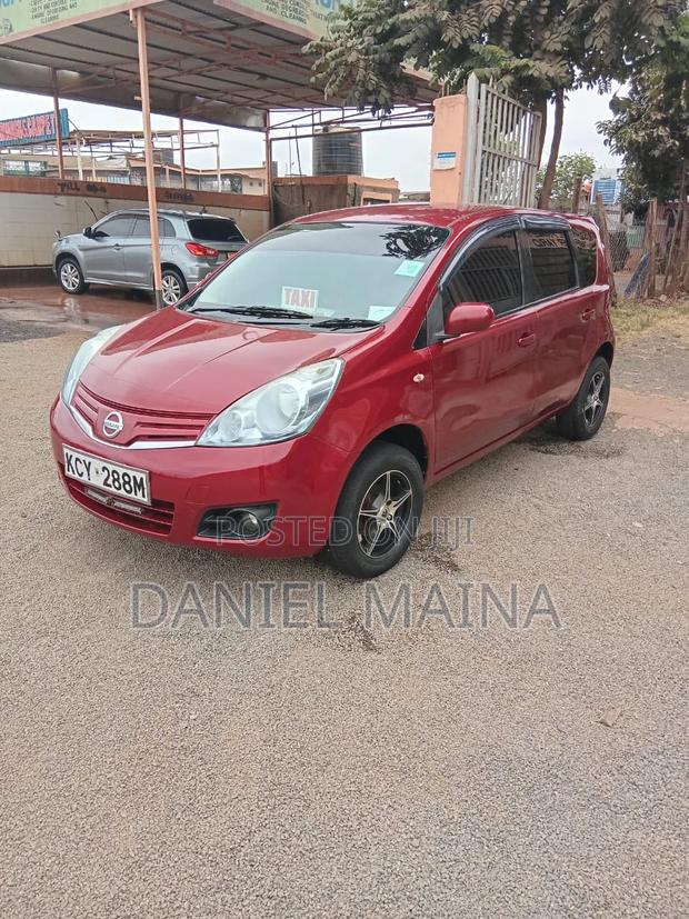 Nissan Note 2012 Red