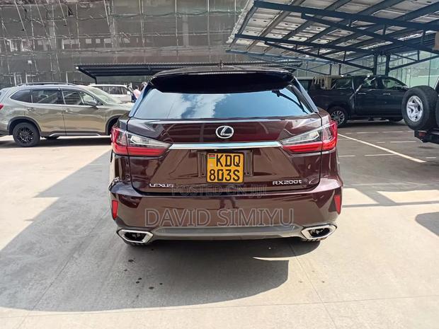 Lexus RX 2017 Red