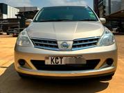 Nissan Tiida 2012 Gold for sale