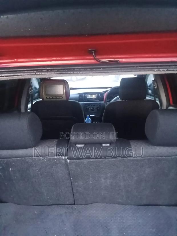 Toyota Corolla RunX 2005 Red