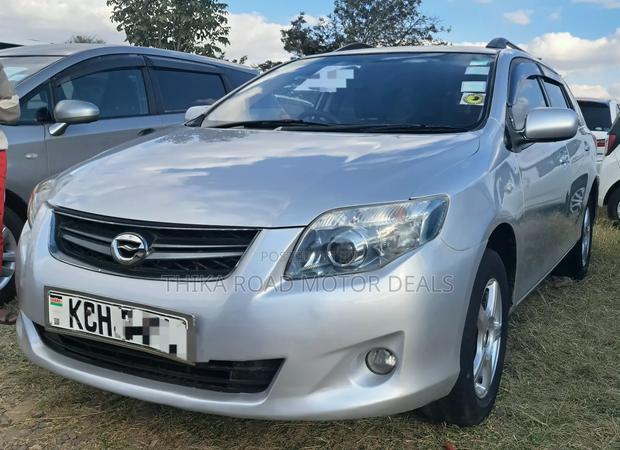 Toyota Corolla Fielder 2011 Silver