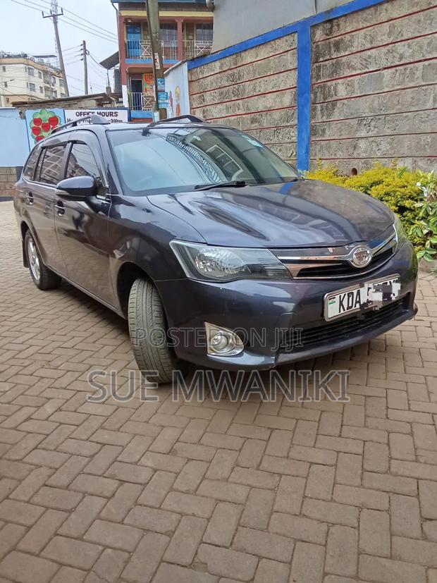 Toyota Corolla Fielder 2014 Black