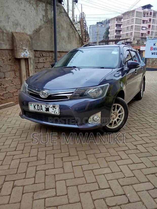 Toyota Corolla Fielder 2014 Black
