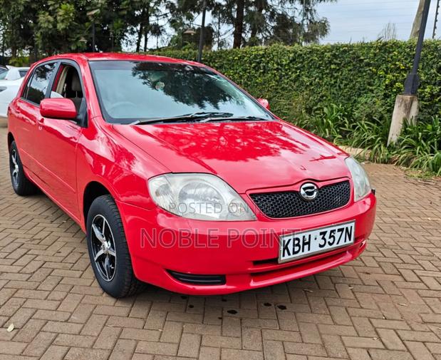 Toyota Allex 2003 Red