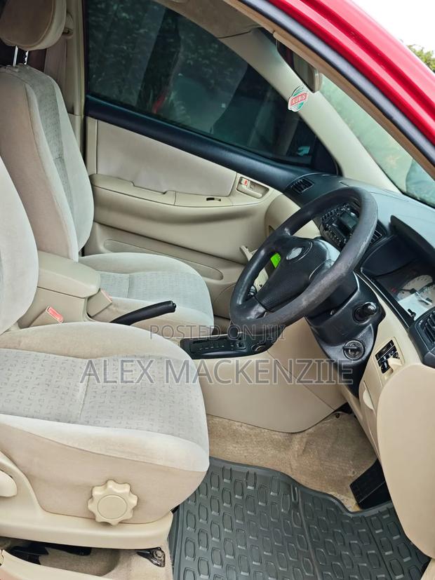 Toyota Corolla RunX 2003 Red