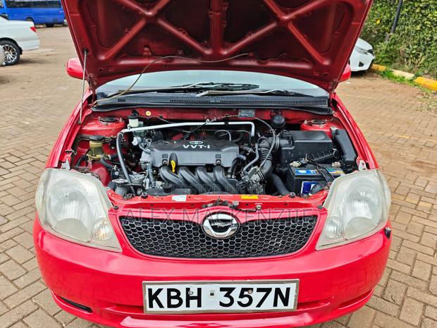 Toyota Corolla RunX 2003 Red