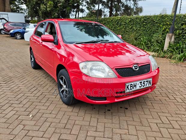 Toyota Corolla RunX 2003 Red