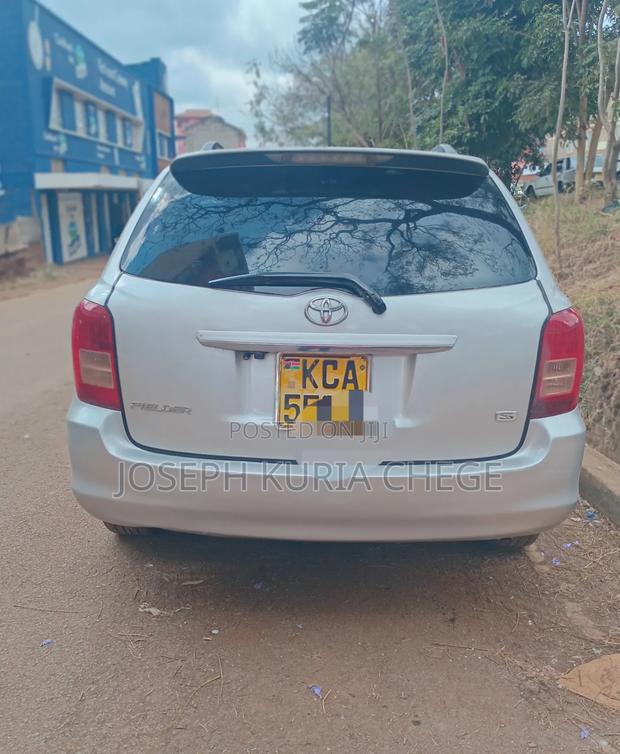 Toyota Corolla Fielder 2008 Silver