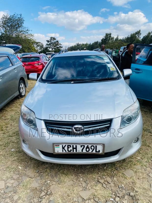 Toyota Corolla Fielder 2010 Silver
