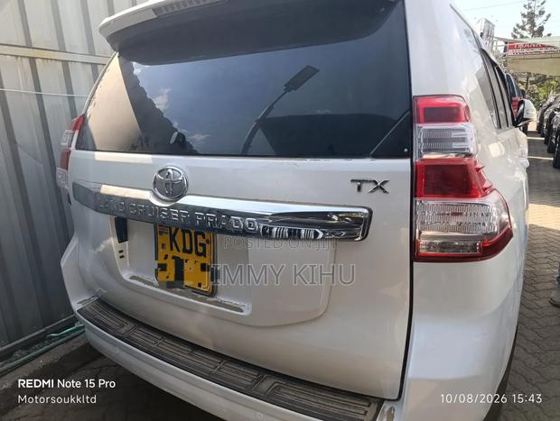 Toyota Land Cruiser Prado 2014 White