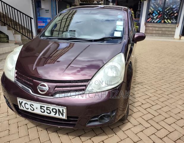 Nissan Note 2011 Burgundy