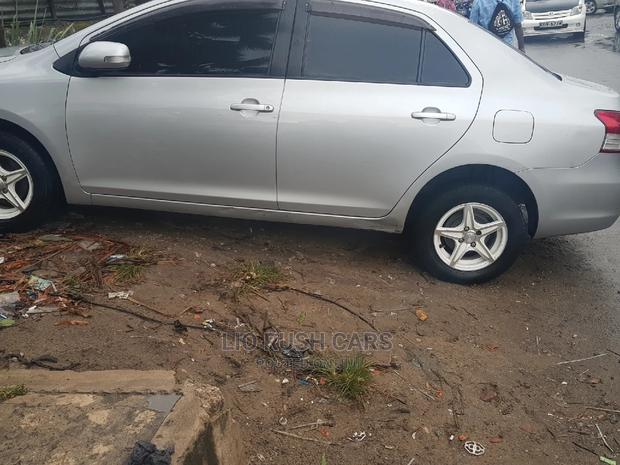 Silver 2010 Toyota Belta - Compact Sedan with Excellent Mileage