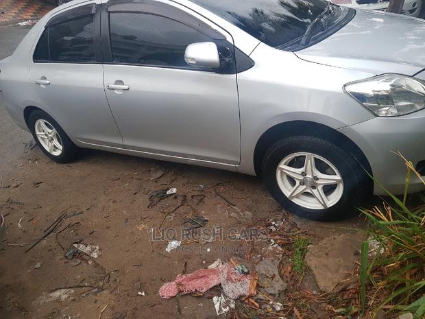 Silver 2010 Toyota Belta - Compact Sedan with Excellent Mileage