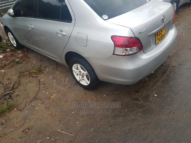 Silver 2010 Toyota Belta - Compact Sedan with Excellent Mileage