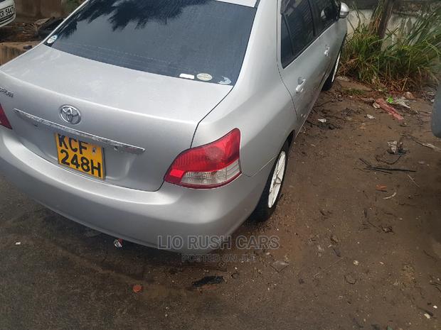 Silver 2010 Toyota Belta - Compact Sedan with Excellent Mileage