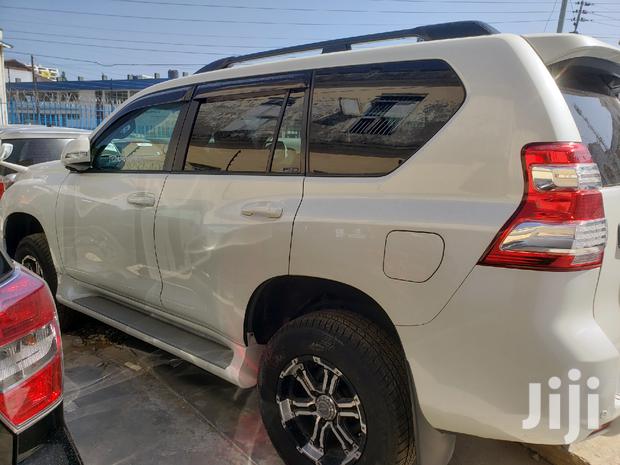 2015 Toyota Land Cruiser Prado in White - Powerful and Stylish SUV