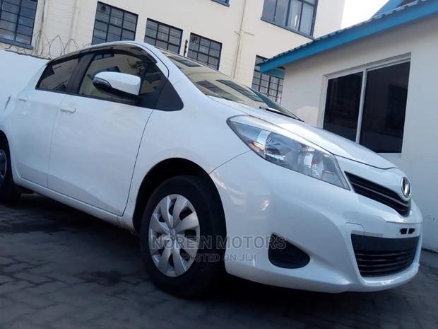2015 Toyota Vitz - White, Excellent Condition