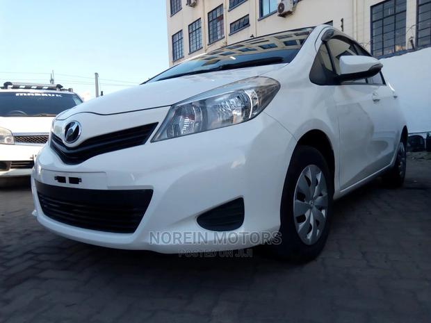 2015 Toyota Vitz - White, Excellent Condition