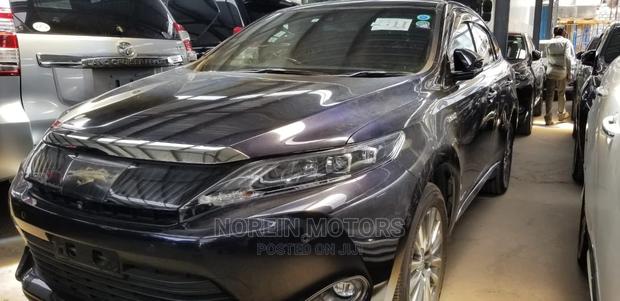 2014 Toyota Harrier Blue: Luxury SUV at Great Price