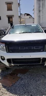 White Ford Ranger XLT Single Cab 2015: Efficient and Stylish Pickup Truck for sale