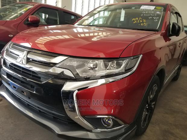 2015 Mitsubishi Outlander: Red Edition - Modern Off-Roader