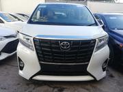 2015 White Toyota Alphard - Spacious Minivan Offer for sale