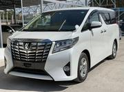White 2016 Toyota Alphard High-End Sedan for sale