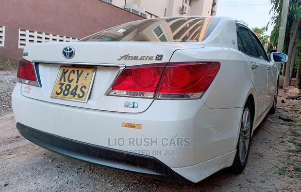 Used 2014 Toyota Crown White: Affordable Luxury Sedan
