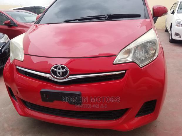 2015 Red Toyota Ractis: Compact SUV Excellence