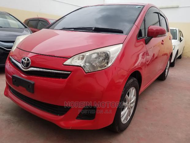 2015 Red Toyota Ractis: Compact SUV Excellence