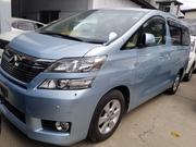 Used 2014 Toyota Vellfire Blue: Spacious Minivan for sale