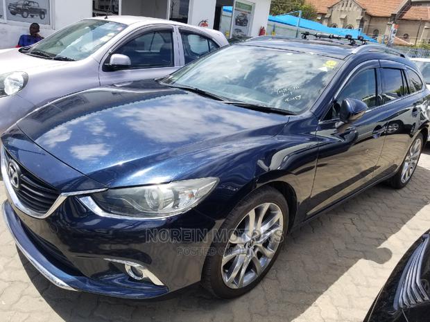Mazda Atenza 2014 Blue - Luxury Sedan for Affordable Price