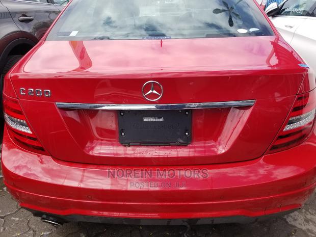 Red 2015 C200 Mercedes-Benz - Luxury Compact Executive Car